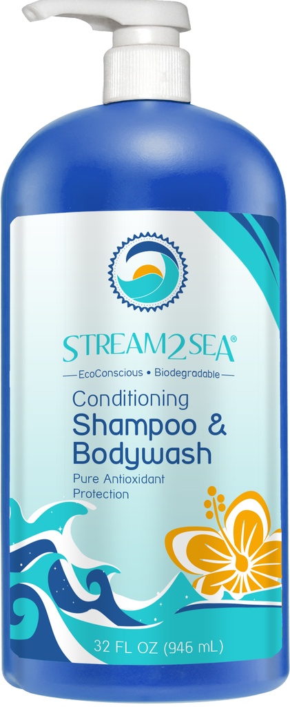 Conditioning Shampoo & Bodywash, 32 oz