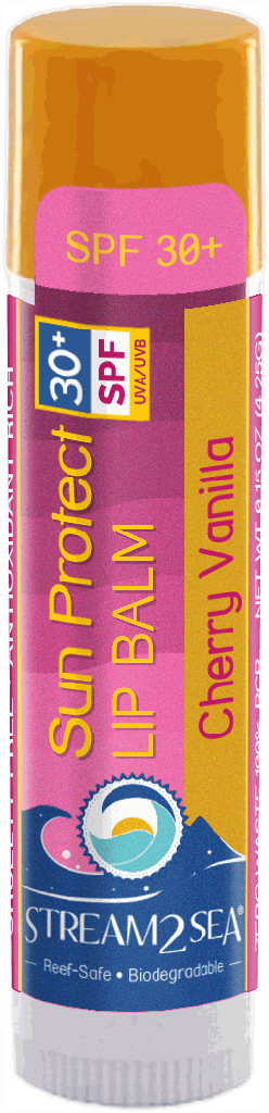 Sun Protect Lip Balm, Cherry Vanilla