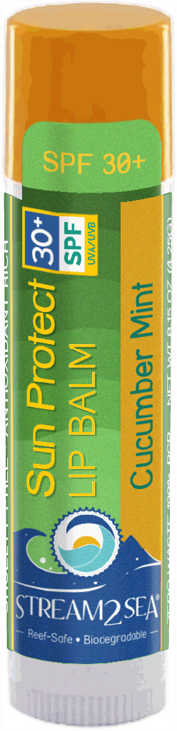 Sun Protect Lip Balm, Cucumber Mint