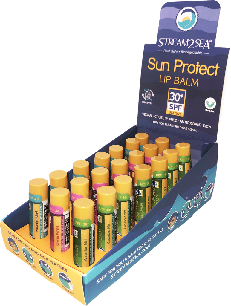 Sun Protect Lip Balm Multi-pack Display, 21 pcs