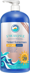 [SPFT2-32] Tinted Sunscreen SPF 20, 32 oz