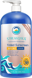 [SPFT3-32] FG: Tinted Sunscreen SPF 30, 32 oz