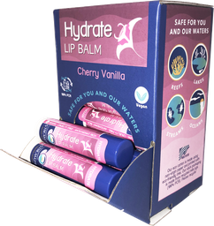 [POP-HYCV] Hydrate Lip Balm Display, Cherry Vanilla 21 pcs